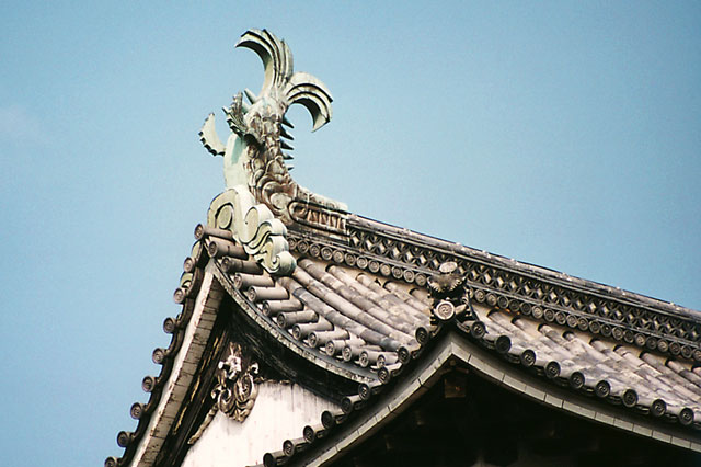 松江城の鯱鉾（しゃちほこ）