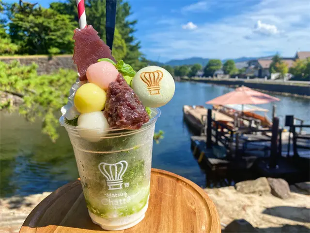 松江城のお膝元で松江の‟お茶文化”を楽しめる、島根産食材にこだわった