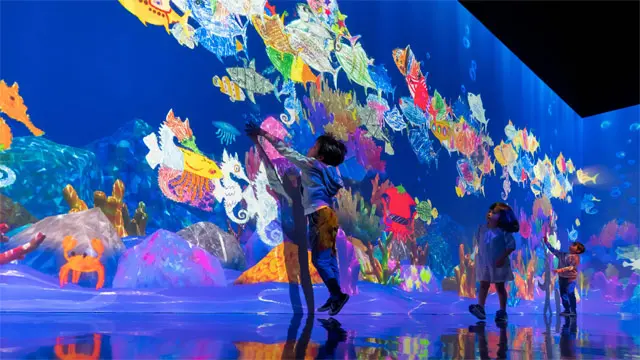 世界中で1,000万人以上を動員したデジタルアートが島根県に初上陸