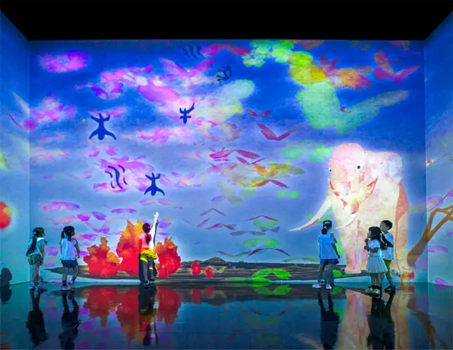 世界中で1,000万人以上を動員したデジタルアートが島根県に初上陸