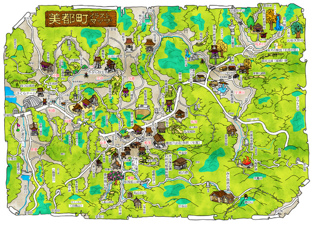 美都町地図