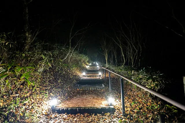 日本二百名山の三瓶山の頂上から、日本一の天然プラネタリウムを鑑賞