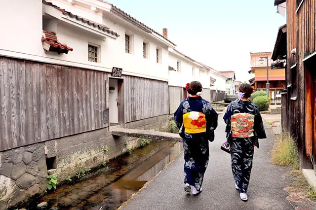 倉吉白壁土蔵群｜室町時代から続く城下町でレトロな町歩き！｜鳥取県