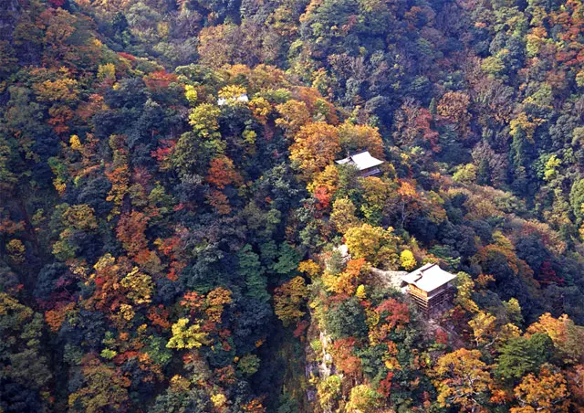 三徳山三佛寺投入堂｜断崖絶壁に建つ国宝のお堂｜鳥取県三朝町｜出雲