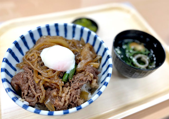 すき焼き風牛丼