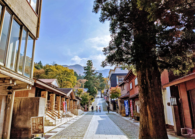 大山寺参道