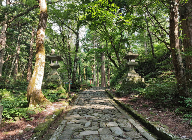 大山寺参道