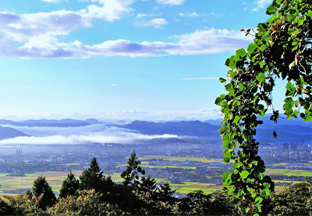 出雲平野と中国山地